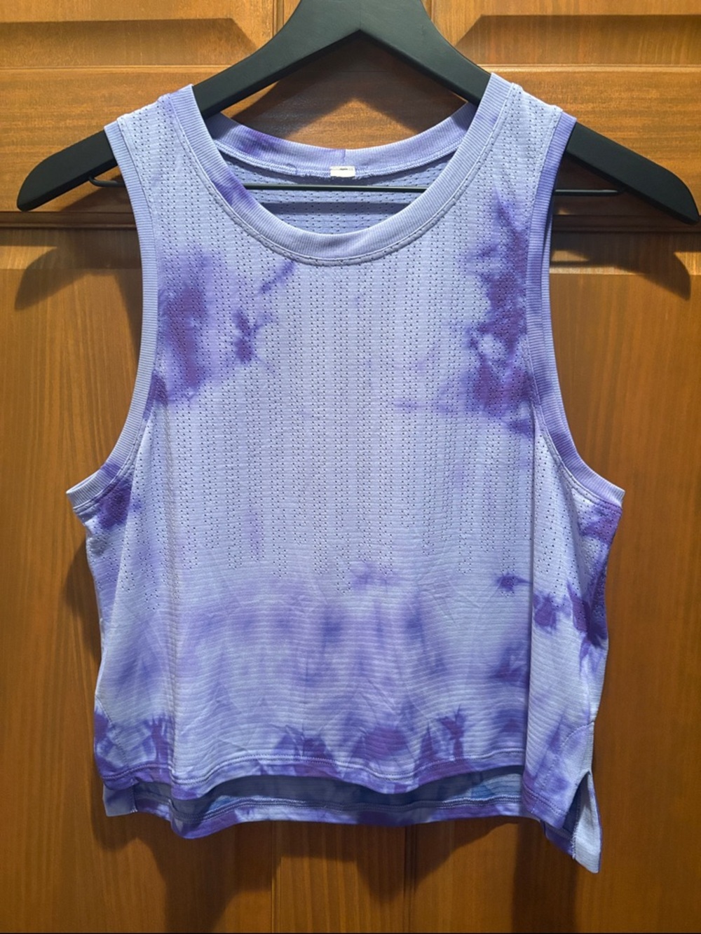 Lululemon Tie-Dye Athletic Crop Tank Top